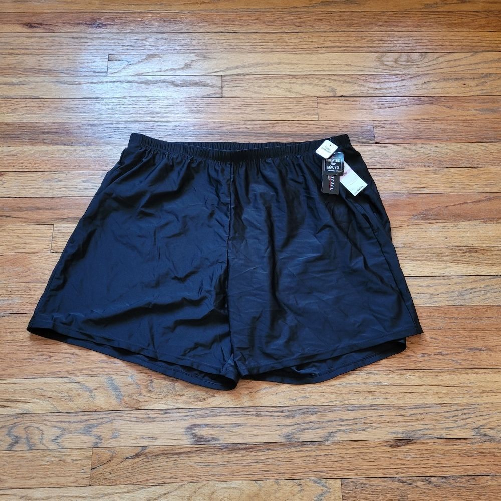 Island Escape Plus Size Swim Shorts Sizes 22W, 24W, - Picture 4 of 6